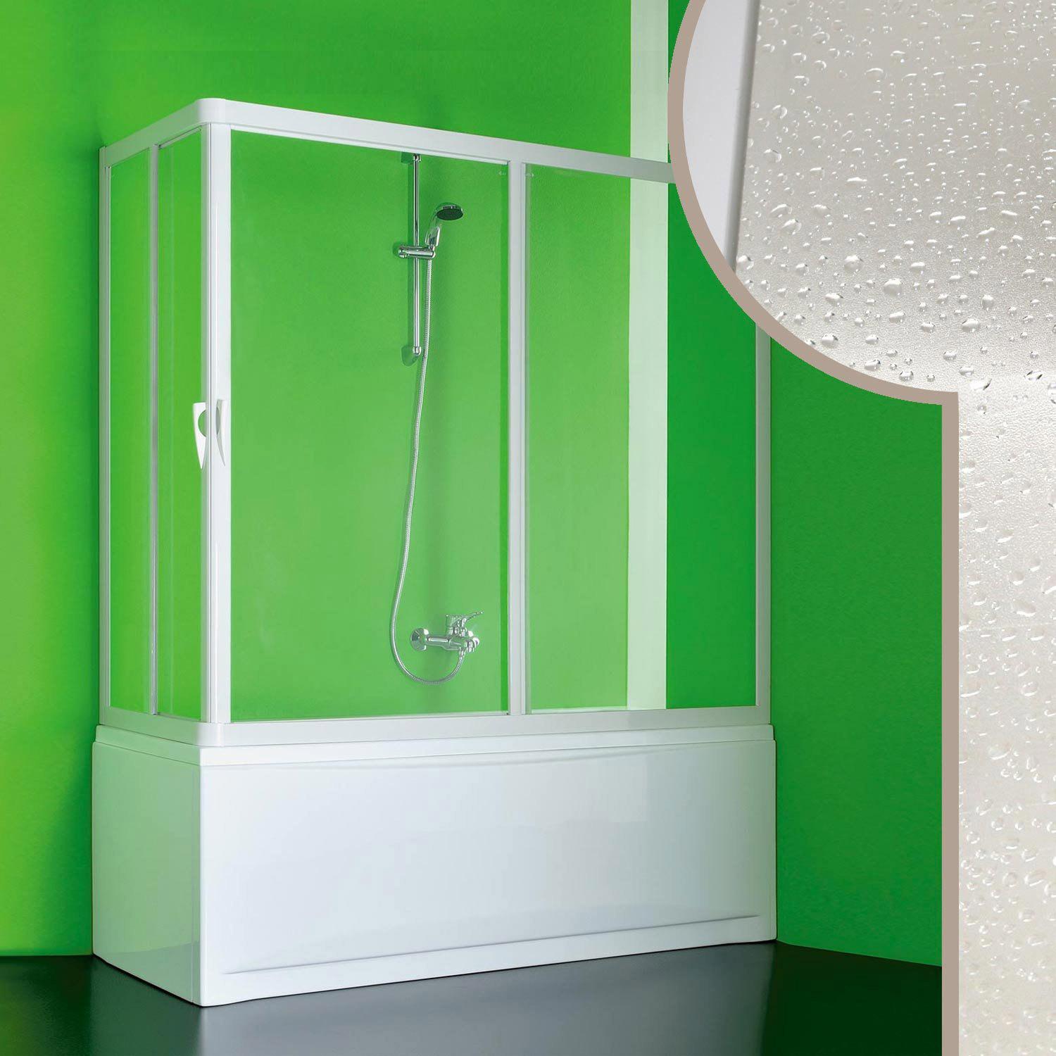 Badewannen-Eckwand 2 Seiten...