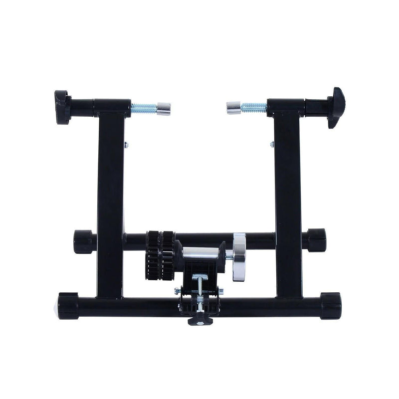 Rullo Pieghevole per Bicicletta Allenamento in Casa Nero 54.5x47.2x39.1 cm 