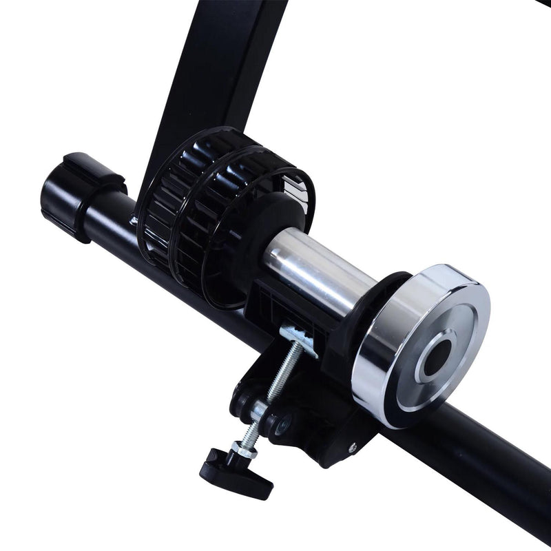 Rullo Pieghevole per Bicicletta Allenamento in Casa Nero 54.5x47.2x39.1 cm 