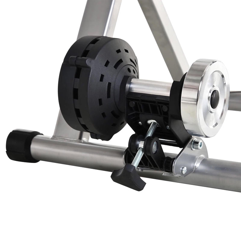Rullo per Bicicletta a Magnete per Allenamento in Casa Argento 