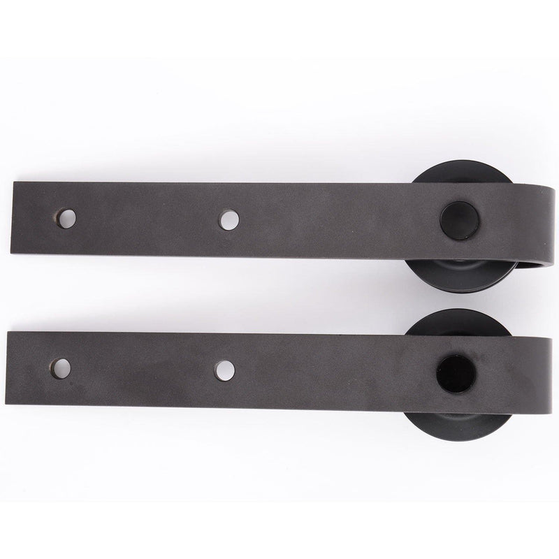 Binario per Porte Scorrevoli con Kit di Accessori Portata 100kg 