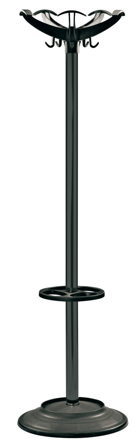 sconto Ø45x173 cm Kleiderständer mit schwarzem Tosini Tango Stahlschirmständer