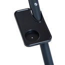 Dondolo da Giardino 2 Posti con Tettuccio Parasole e Vassoio Porta Bevande in Acciaio Beige 