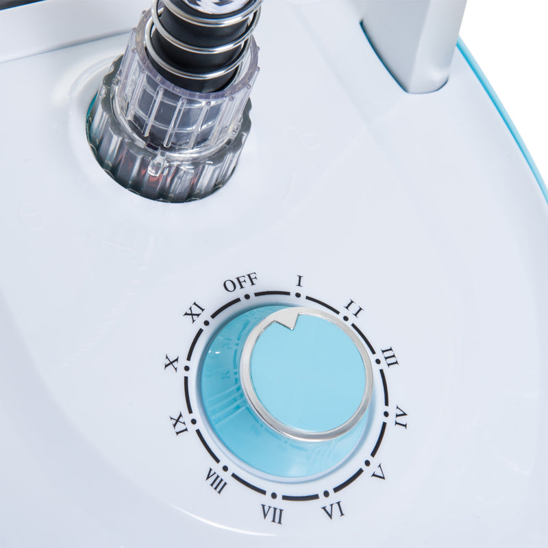 Stiratrice a Vapore Verticale 2L 1800W Doppia Asta Telescopica Retrattile 