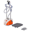 Stiratrice a Vapore Verticale Capacità 2L Arancione e Grigio 