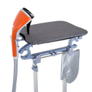 Stiratrice a Vapore Verticale Capacità 2L Arancione e Grigio 