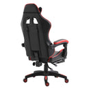 Sedia da Gaming Reclinabile Nero-rosso 66x60x127-134 cm 