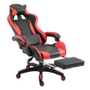Sedia da Gaming Reclinabile Nero-rosso 66x60x127-134 cm 