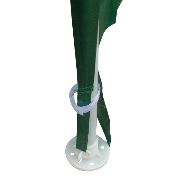 Wasserdichte Zeltstruktur 3x6m aus Stahl und PE mit abnehmbaren grünen Paneelen prezzo