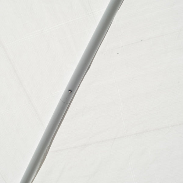 Wasserdichte Zeltstruktur 3x6m aus Stahl und PE mit weißen Paneelen online