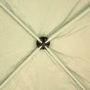 Tendostruttura Impermeabile Pieghevole 3x3m con Pannelli Laterali in Acciaio Verde 