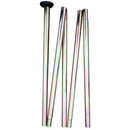 Gazebo Avvolgibile da Esterno Impermeabile in Poliestere Bianco 10x10x4m 