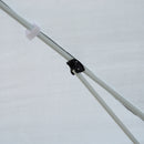 Gazebo Impermeabile Pieghevole con Zanzariera Crema 3x6m 