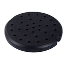 2 Colonnine Tendinastro di 2m in Acciaio Inox e Nylon Ø32x90 cm 