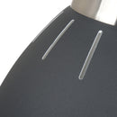 Lampada Moderna a Sospensione in Metallo Cromato Nero 30x35 cm 