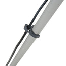 Lampada da Terra Treppiede in Metallo con Paralume in Lino Grigio Ø48x156 cm 