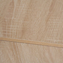 Libreria a 3 livelli in Legno Rovere 45x40x55 cm 