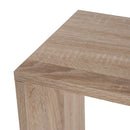 Libreria da Parete Moderna con 3 Ripiani Legno Naturale e Bianco 60x24x111.4 cm 