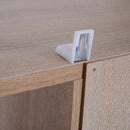 Libreria Scaffale 4 Livelli Legno Naturale 61,5x29,5x122,5 cm 