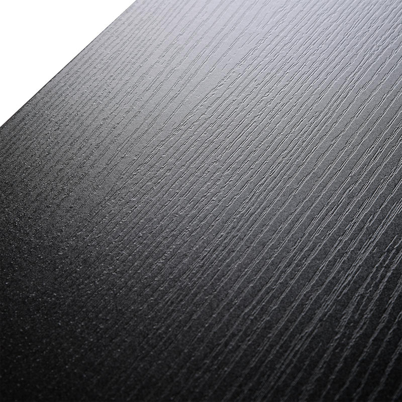 Libreria Scaffale a 4 ripiani aperti stile industriale in acciaio Nero 105x33.8x138 cm 