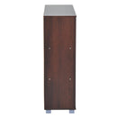 Libreria in Legno da Terra con 9 Scompartimenti Marrone 89.5x30x93 cm 