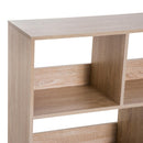 Libreria Mobile Ingresso con Piedini Legno Naturale 120.5x30x85.5 cm 