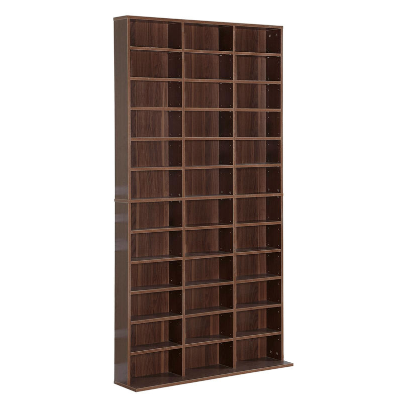 Libreria da Muro in Legno Marrone 195x102x23.5 cm 
