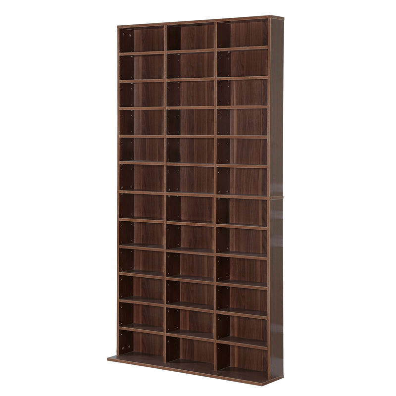 Libreria da Muro in Legno Marrone 195x102x23.5 cm 