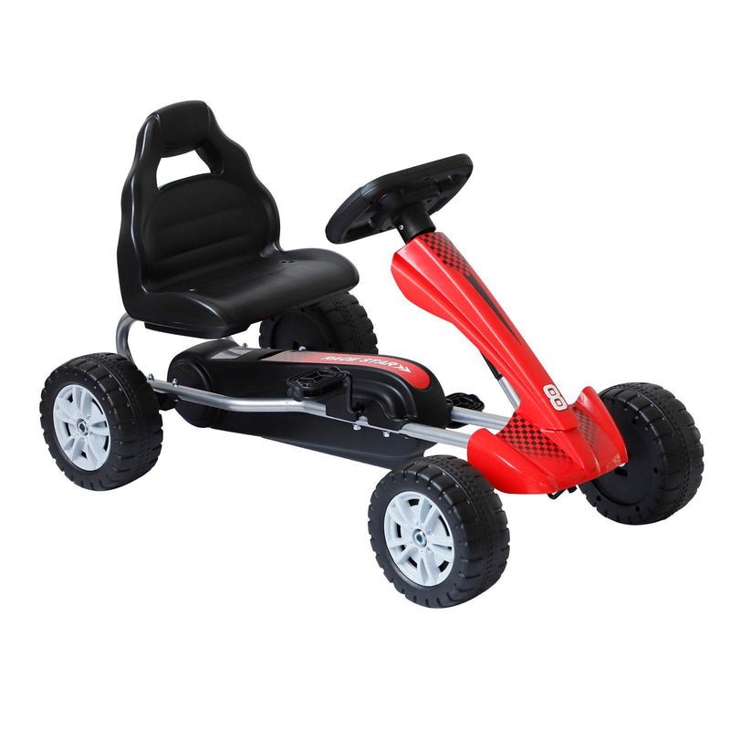Go-Kart a Pedali per Bambini Rosso 