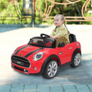 Macchina Elettrica per Bambini 6V con Licenza BMW Mini Rossa