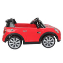 Macchina Elettrica per Bambini 6V con Licenza BMW Mini Rossa