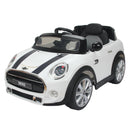 Macchina Elettrica per Bambini 6V con Licenza BMW Mini Bianca