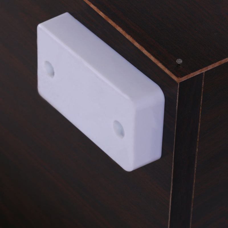 Mobile TV con Due Ante in Legno 140x40x44 cm 