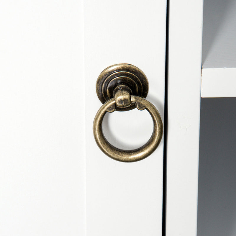 Mobile TV Bianco Opaco 120x45x50 cm 