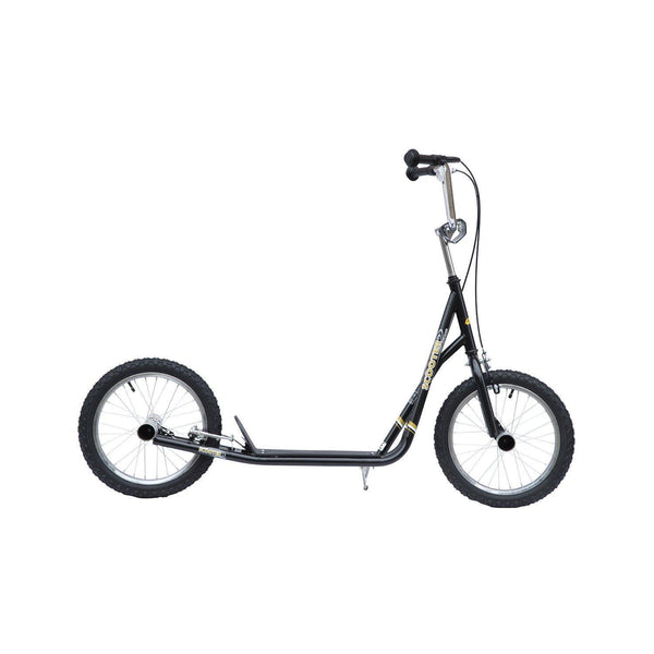 Scooter für Kinder 16 Zoll Räder Cityroller Schwarz sconto