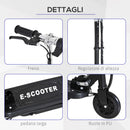 Monopattino Elettrico per Bambini 120W Pieghevole Nero 
