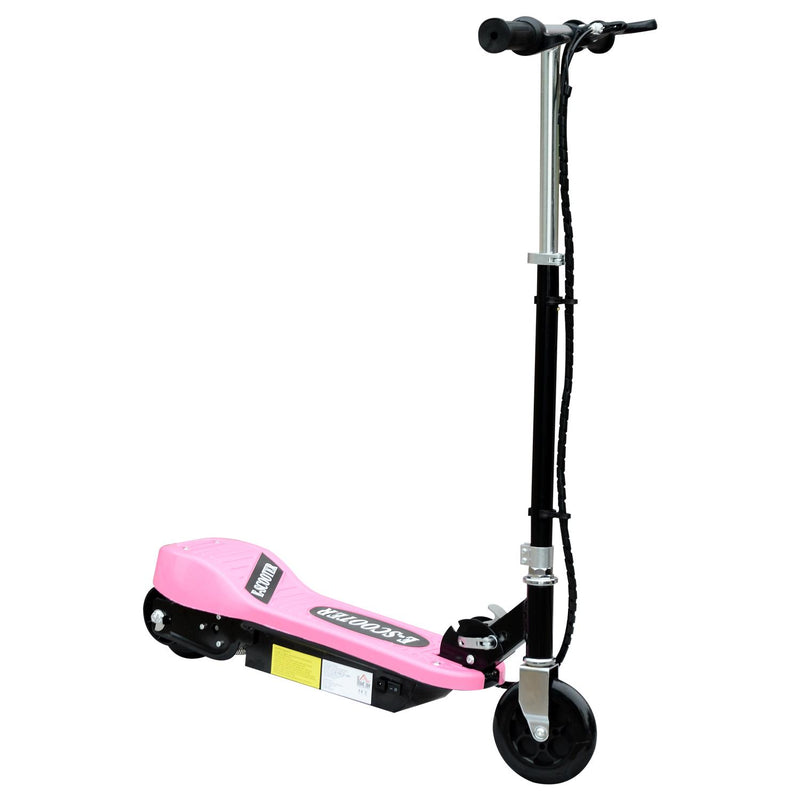 Monopattino Elettrico per Bambini 120W Pieghevole Rosa 