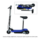 Monopattino Elettrico per Bambini 120W con Sedile Blu 
