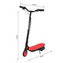 Monopattino Elettrico per Bambini 120W Rosso 