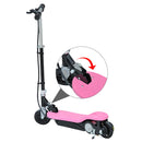 Monopattino Elettrico per Bambini 120W Pieghevole Rosa 