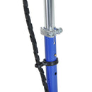 Monopattino Elettrico per Bambini 120W Pieghevole con Freno e Cavalletto Blu 