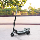 Monopattino Elettrico per Bambini 120W Pieghevole con Freno e Cavalletto Nero 