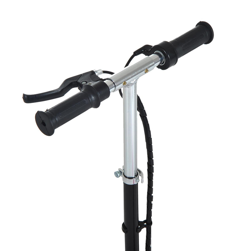 Monopattino Elettrico per Bambini 120W Pieghevole con Freno e Cavalletto Nero 