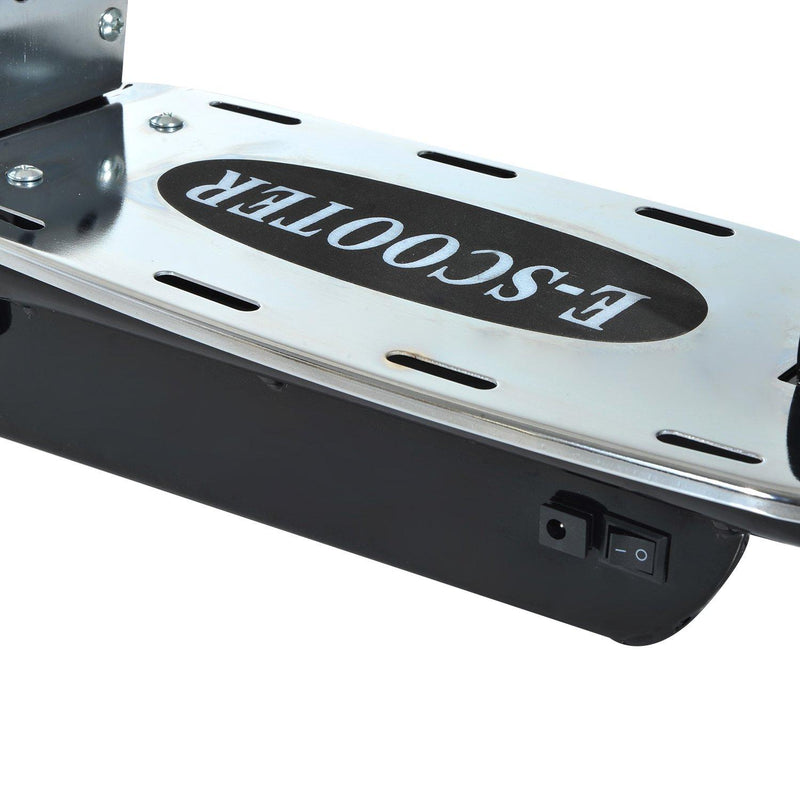 Monopattino Elettrico per Bambini 120W Pieghevole con Freno e Cavalletto Nero 