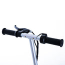 Monopattino Elettrico per Bambini 120W Pieghevole con Sella Rosa e Nero 