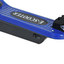 Monopattino Elettrico per Bambini 120W Pieghevole con Sella Blu 