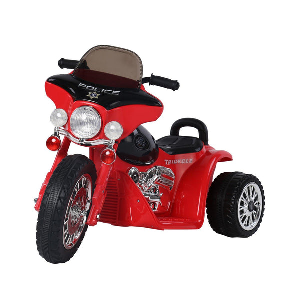 online Police Elektro-Motorrad für Kinder 6V Police Red