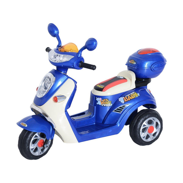 Elektromotorrad für Kinder 6V Wiiin Blau sconto