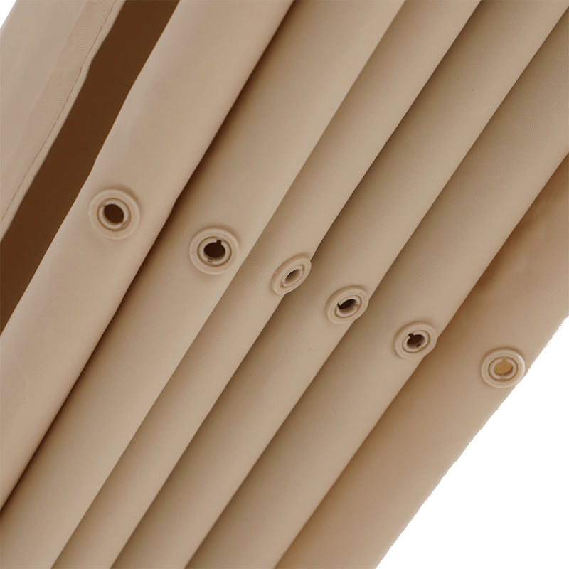 Pergola da Giardino Retraibile 3,5x3,5x2,3 m Nera e Beige 