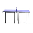 Tavolo da Ping Pong Pieghevole in Legno MDF 153x76.5x67 cm Blu e Nero 